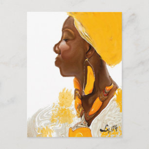 CARTE POSTALE PEINTURE D'OCHUN