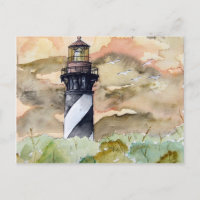 Peinture du phare St Augustine Florida