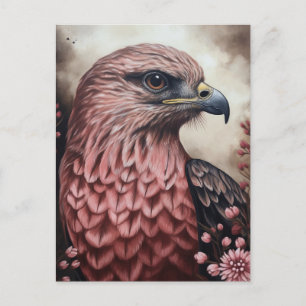 Carte Postale Peinture d'un faucon