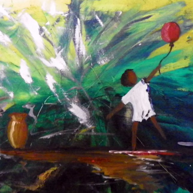 carte postale peinture freedome (Créateur téléchargé)