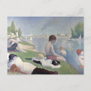 Carte Postale Peinture impressionniste Georges Seurat Neo