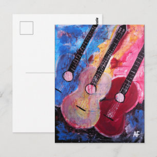 Carte Postale Peinture Jamming be Goode par Alfred Fox