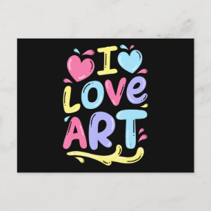 Carte Postale Peinture   L'amour Artiste Peintre Peinture