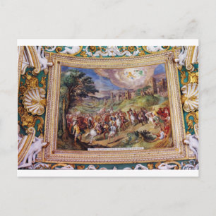 Carte Postale Peinture murale dans le musée de Vatican