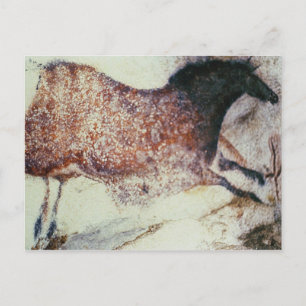 Carte Postale Peinture rocheuse d'un cheval galopant, c.17000 av