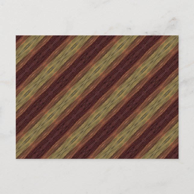 Carte Postale Peinture rustique attaque les affaires (Devant)