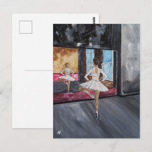 Carte Postale Peinture Solitary Grace par Alfred Fox