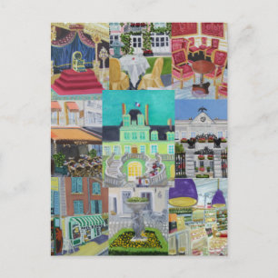 Carte Postale Peintures/peintures de Fontainebleau, FRANCE