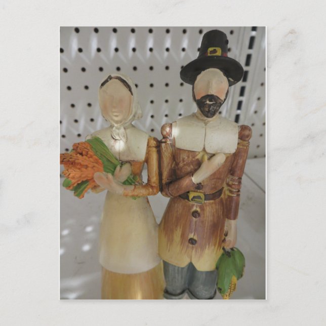 Carte Postale Pèlerin Couple (Devant)