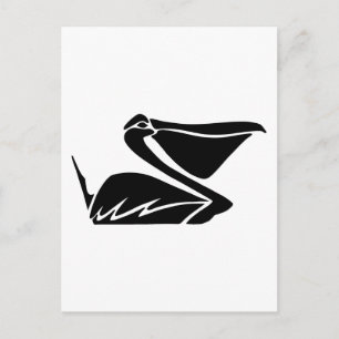 Carte Postale pélican pelikan