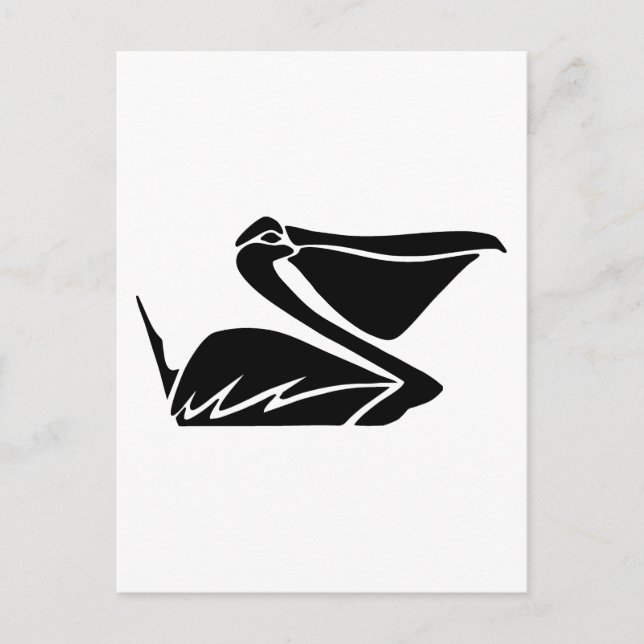 Carte Postale pélican pelikan (Devant)