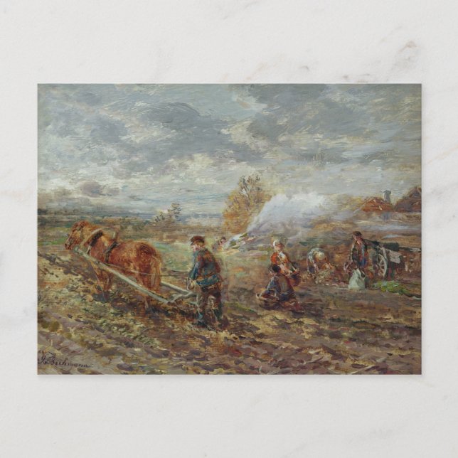 Carte Postale Pellage hivernal (Devant)