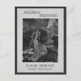 Carte Postale Pelleas et Melisande Opéra, 1902