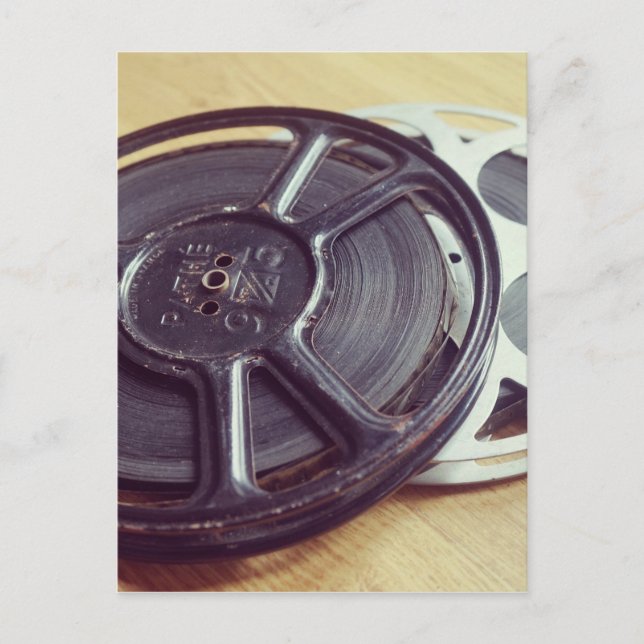 Carte Postale Pellicule de film de cinéma vintage (Devant)