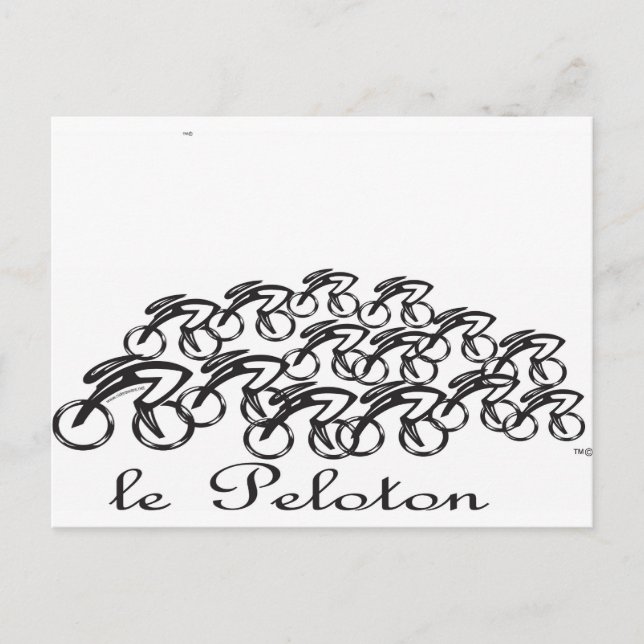 Carte Postale Peloton (Devant)