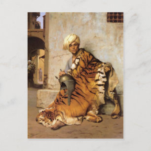 Carte Postale Pelt Merchant du Caire par Jean-Leon Gerome