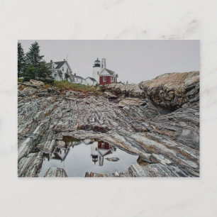 Carte Postale Pemaquid Point Lighthouse Postcard