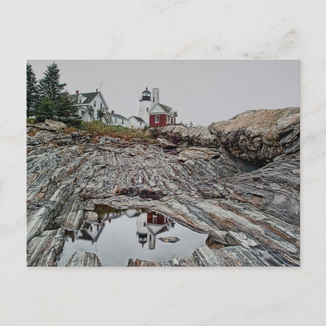 Carte Postale Pemaquid Point Lighthouse Postcard (Devant)