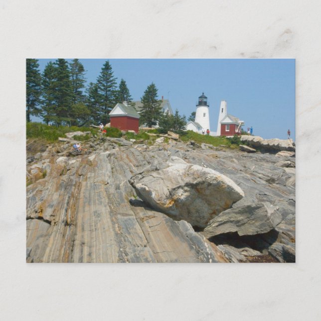 Carte Postale Pemaquid Point, Maine (Devant)