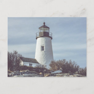 Carte Postale Pemaquid Point Phare Maine Coast