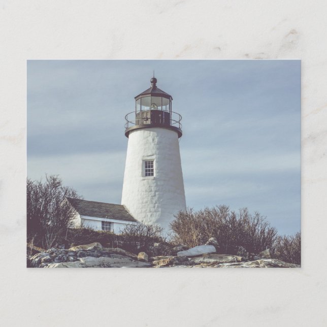 Carte Postale Pemaquid Point Phare Maine Coast (Devant)