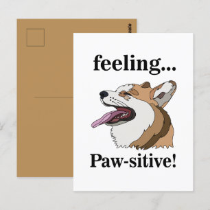 Carte Postale Pembroke Welsh Corgi Chien Mignon