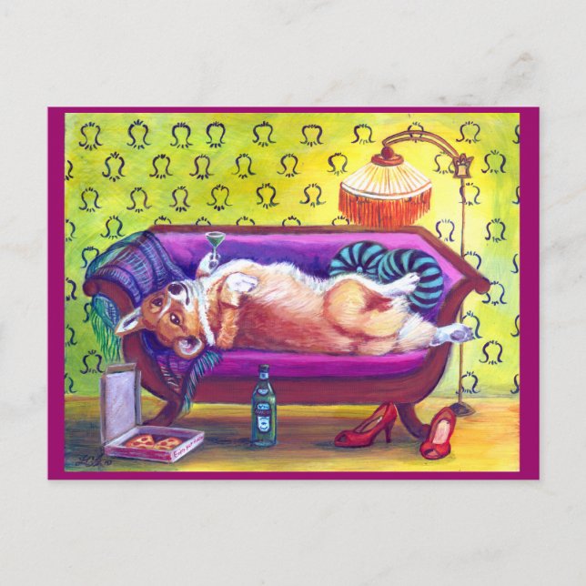 Carte Postale Pembroke Welsh Corgi Postcards (Devant)