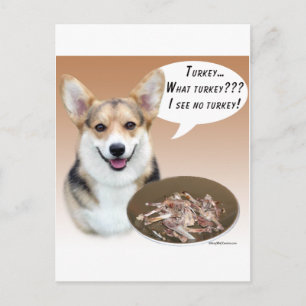 Carte Postale Pembroke Welsh Corgi Turquie