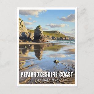Carte Postale Pembrokeshire Coast National Park Wales Travel