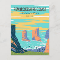 Pembrokeshire Coast National Park Wales Vintage