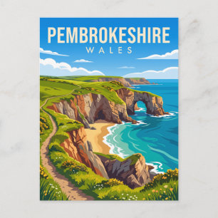 Carte Postale Pembrokeshire Coast Pays de Galles