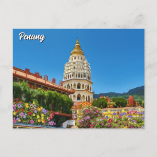 Carte Postale Penang Malaisie Georgetown Voyage