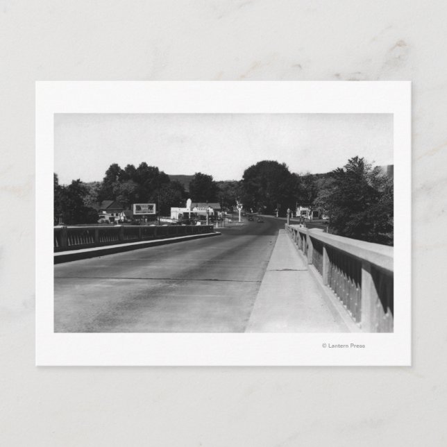 Carte Postale Pendleton, Oregon Entrée Est Vue Ville (Devant)