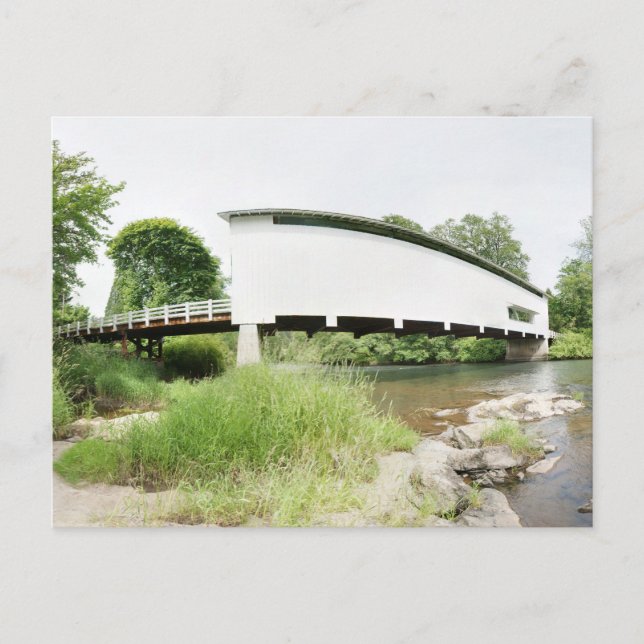 Carte Postale Pengra Covered Bridge (Devant)