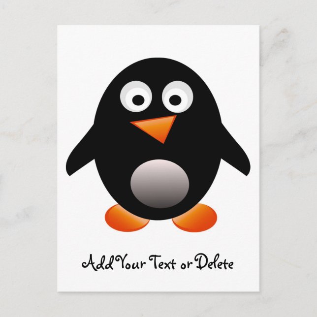 Carte postale Penguin (Devant)