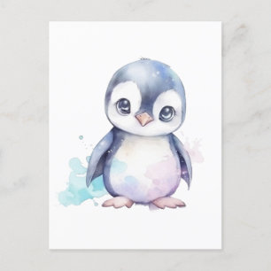 Carte postale Penguin bébé