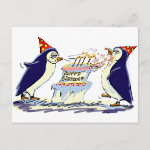 Carte Postale PeNgUiN BiRtAy