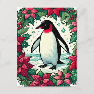 Carte Postale Penguin de Christmas
