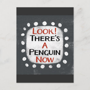 Carte postale Penguin Now