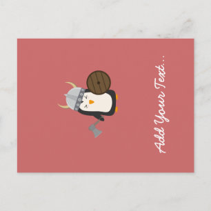 Carte Postale Penguin Viking