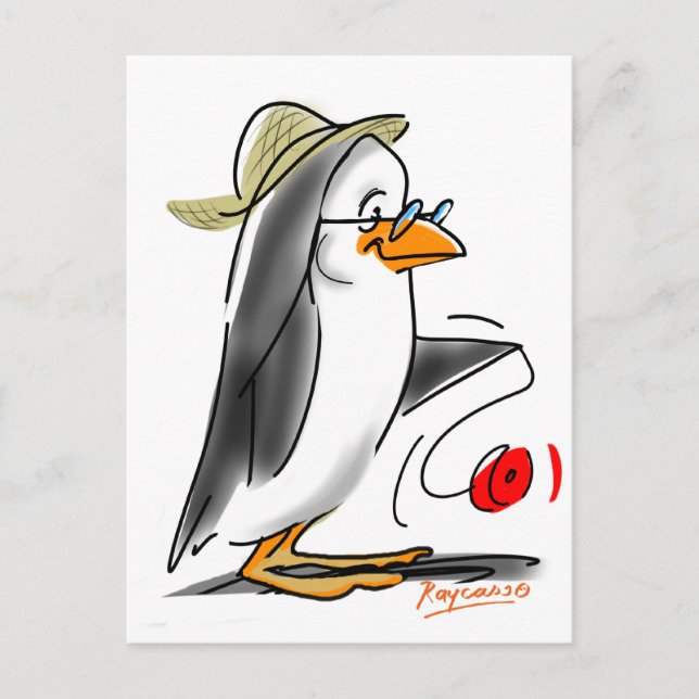 Carte Postale PeNgUiN YoYo (Devant)