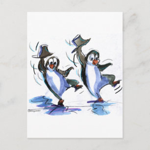 Carte Postale PeNgUiNs DaNciN
