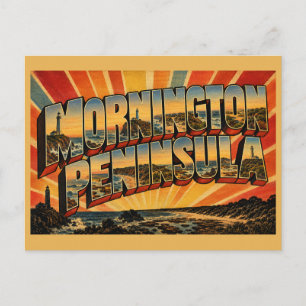 Carte Postale Péninsule de Mornington Victoria Australie Côtière