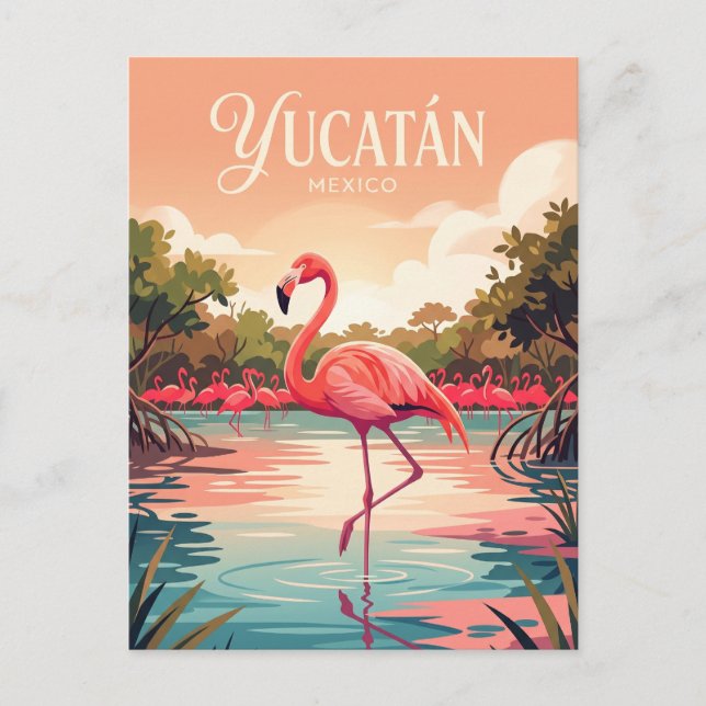 Carte Postale Péninsule du Yucatán Mexique (Devant)