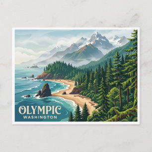 Carte Postale Péninsule Olympique & Parc national Olympique