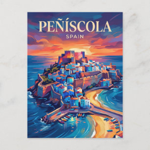 Carte Postale Peñíscola Espagne