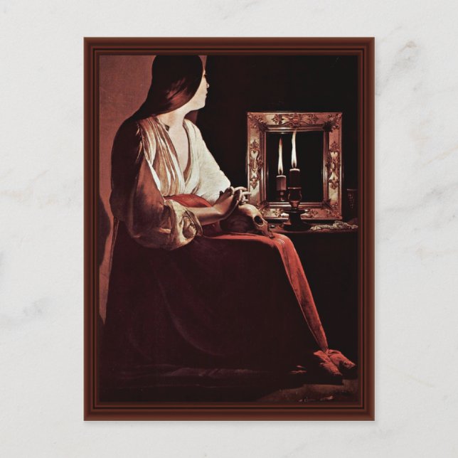 Carte Postale Pénitent Mary Magdalene (Magdalena Wrightsman) (Devant)