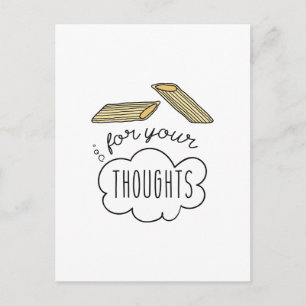 Carte Postale Penne Pour Vos Pensées