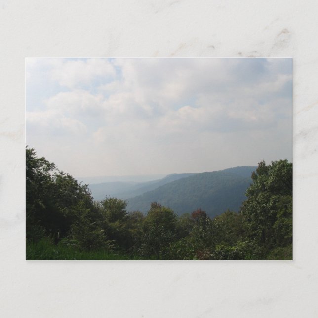 Carte postale Pennsylvania Mountains (Devant)