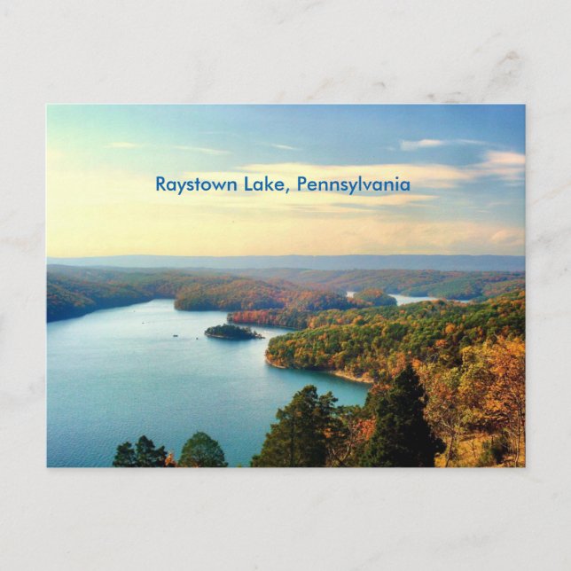 Carte postale Pennsylvania Raystown Lake (Devant)